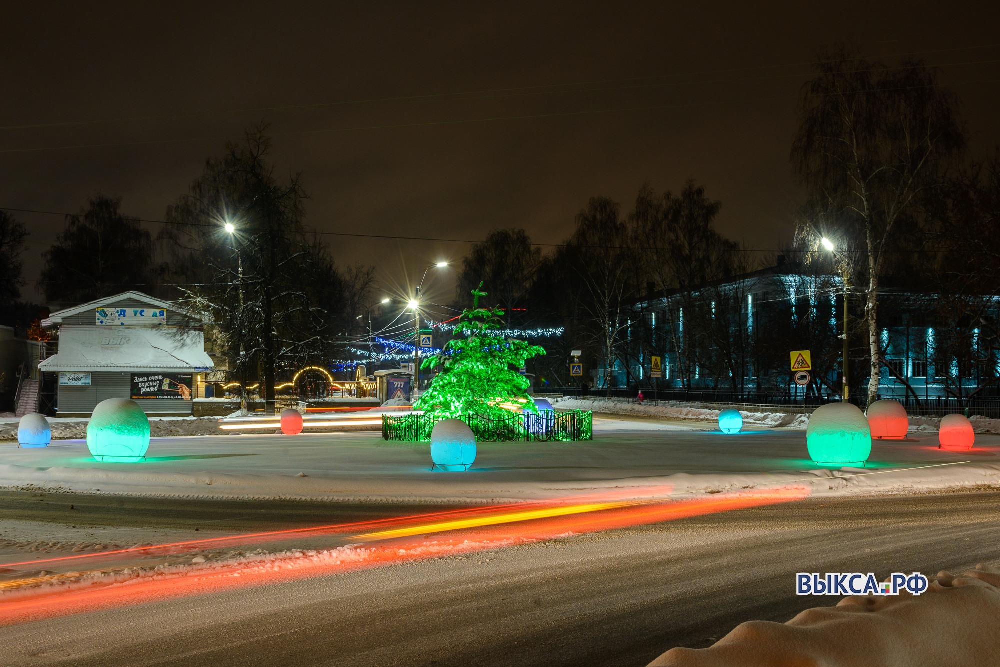 Фотопрогулка по новогодней Выксе ?